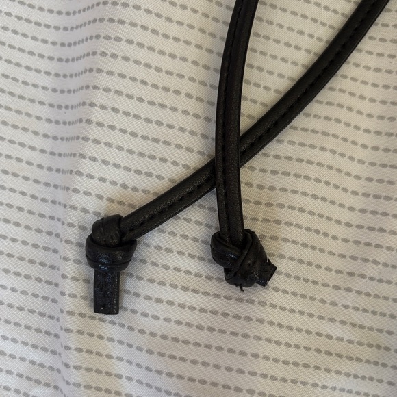 Victoria's Secret Black Velvet Tote - Picture 6 of 9